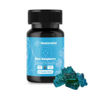 Buy Mastermind Psilo Magic Mushroom Gummy Bear Microdose – 3000MG – Blue Raspberry