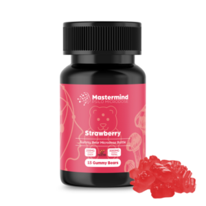 Buy Mastermind Psilo Magic Mushroom Gummy Bear Microdose – 3000MG – Strawberry